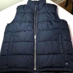 Navy Blue Gap Kids Quilted Vest size XLarge